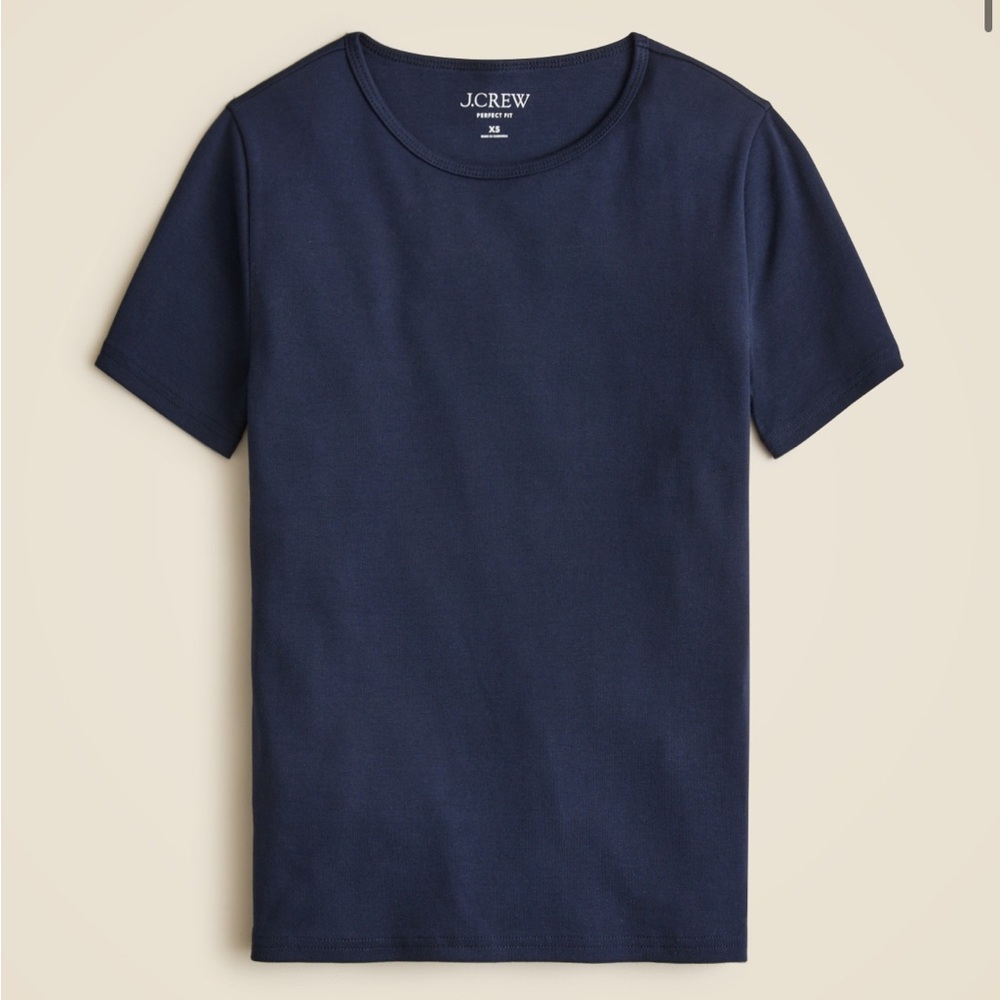 J. Crew New perfect-fit short-sleeve T-shirt NWT